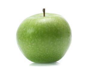 Green apple isolated on white background