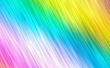 Light Multicolor, Rainbow vector pattern with lava shapes.