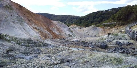 landscape in the mountains