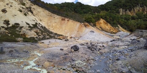rocks in the mountains