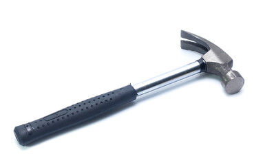 Iron hammer isolated on a white background