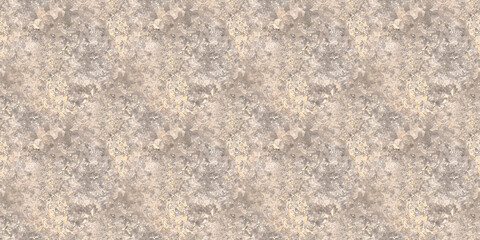 Brown Old Grunge Effect. Ink Paint Grain Pattern. 