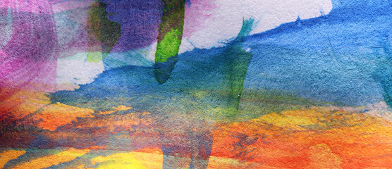 close-up abstract watercolor painting background