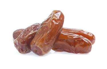 Dates palm isolated on white background