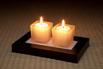 和風キャンドル