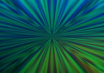 Dark Blue, Green vector blurred bright pattern.
