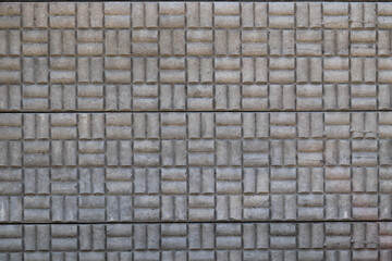 Designer Carvings On Cement Wall Texture Pattern Suitable For Wallpaper Or Background