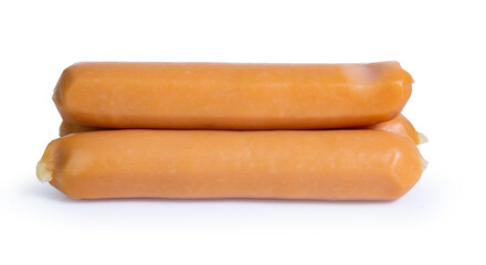 sausage isolated on white background