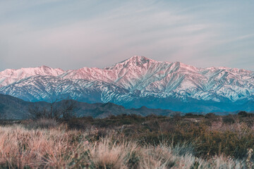 View The Snowy Mountain Range