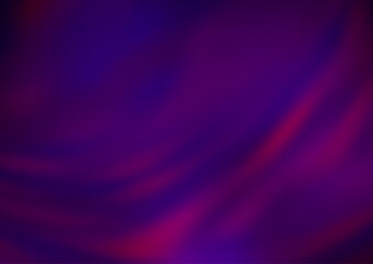 Fototapeta premium Dark Purple vector blurred and colored template.