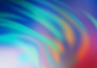 Obraz premium Light Blue, Red vector bokeh pattern.