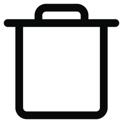 user interface icon. shopping bag icon. box icon, delivery icon, credit card icon, arrow icon, mail message icon, line style icon. vector illustration. vector icon