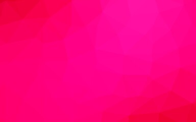 Obraz premium Light Purple, Pink vector shining triangular template.