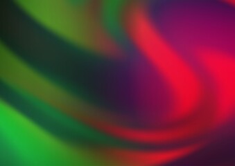 Light Green, Red vector blurred background.