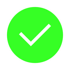 Check mark icon. tick symbol. Vector check icon