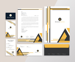 Modern Corporate Branding Identity Stationery Template