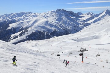 Fototapeta na wymiar Mayrhofen ski, Austria