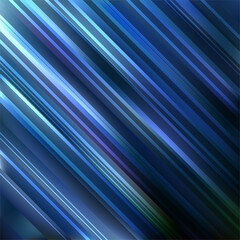 Abstract Blue Straight Lines Background. Vector Illustrartion