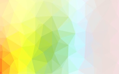 Fototapeta na wymiar Light Multicolor, Rainbow vector blurry triangle pattern.