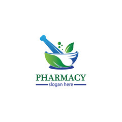 Creative Pharmacy Concept Logo Design