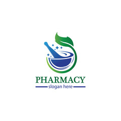 Creative Pharmacy Concept Logo Design
