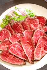 牛肉のタタキ