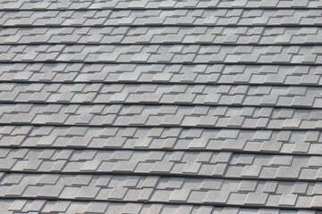 asphalt tile roof background and texture.