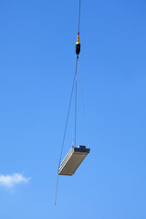 建築現場のクレーン