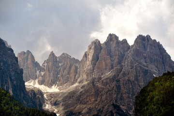 landscape with clouds