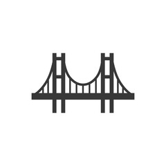 bridge icon vector image
