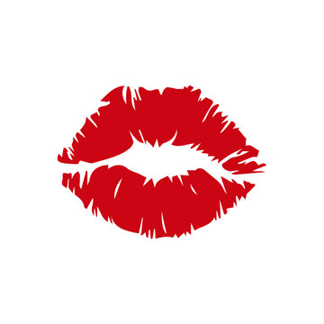 female red lips vector images