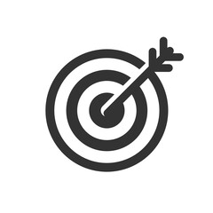 dart goal icon vector images