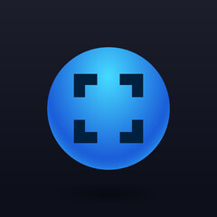 Obraz premium Metering - Button