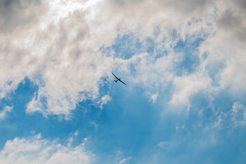 airplane in the sky © Stefan Zimmer 