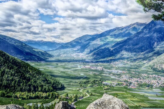 Latsch,Kortsch,Schlanders im Vinschgau
