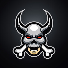 Skull Mask Esports Logo