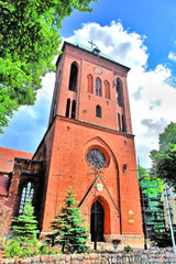 Konkatedra Najświętszej Marii Panny, św. Jana Chrzciciela i św. Faustyna biskupa w Kamieniu Pomorskim. © robnaw