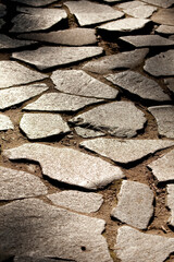 室生寺境内の石畳