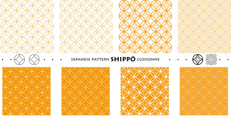 Japanese pattern SIPPŌ cloisonne_seamless pattern_c08