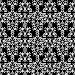 black and white seamless pattern