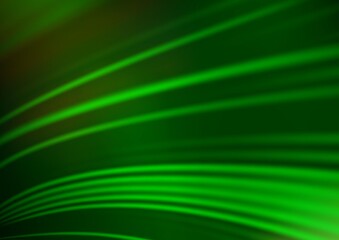 Light Green vector blurred bright pattern.