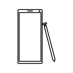Mobile phone with blank screen