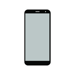 Mobile phone or smartphone icon.  vector illustration