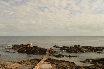 The beautiful coastline of Punta del Este and Colonia de Sacramento in Uruguay