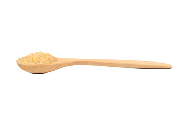 Brown sugar in spoon