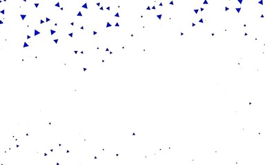 Light Black vector cover in polygonal style.