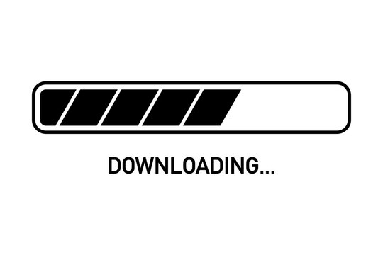 Downloading Graphic With A Progress Bar In Vector