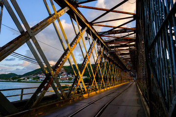 bridge over the river