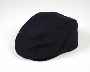 a hat in a photo on a white background.