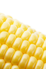 トウモロコシの粒のクローズアップ